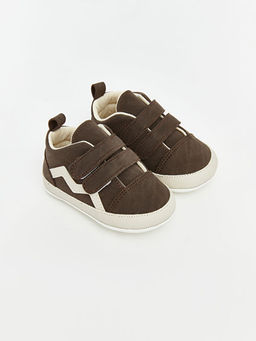 Deri G?r?n?ml? Erkek Bebek Spor Ayakkab?