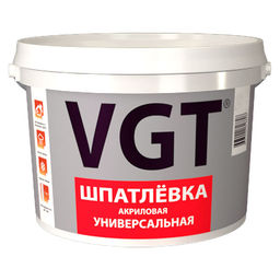 Шпатлевка акриловая универсальная для нар./внутр.работ "VGT" 1,7кг