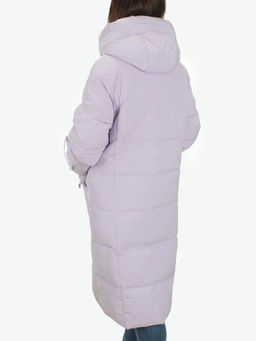 H303 LILAC Пальто зимнее женское (200 гр. холлофайбер) - Fashion фото 4