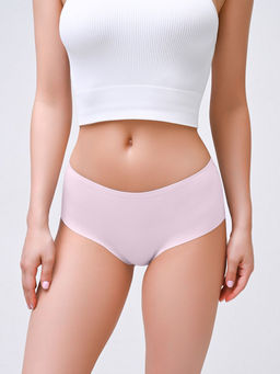 Женские трусы слипы бесшовные сиреневые (арт. 4132WUV)