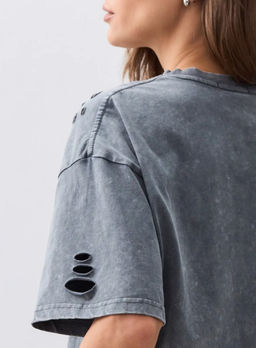 K12748 Футболка (плотный хлопок) ГРАФИТ