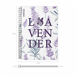 Цена за 4 шт. Тетрадь общая с пластиковой обложкой на спирали ErichKrause Lavender, А5, 80 листов, клетка фото 4