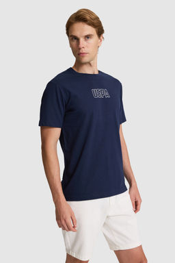 Erkek Lacivert Regular Fit Bisiklet Yaka Ti__rt - U.s. polo assn фото 3