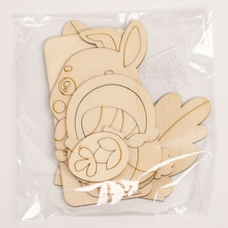 Цена за 2 шт. Заготовки для творчества. Роспись по дереву Зайчик