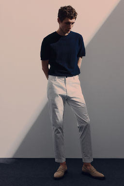 Camiseta en punto texturizado Regular Fit - H&m фото 2