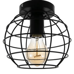 Люстра «Нола» 1×60 Вт E27 черный 18×18×14 см BayerLux