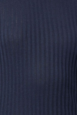 Trendyolmilla Siyah Dik Yaka Fitilli Esnek Fitted/Vucuda Oturan Orme Bluz TWOAW20BZ0200 фото 13