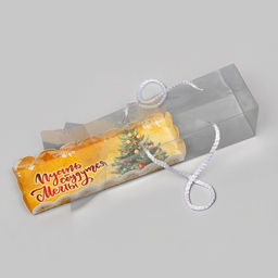 Цена за 3 шт. Коробка новогодняя под рулет, «Пусть сбудутся мечты», 22.5×7.8×7.8 см