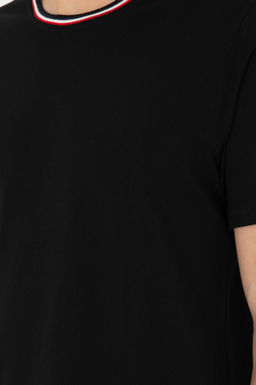 Футболка мужская U.S. Polo Assn из хлопка черная  фото 7