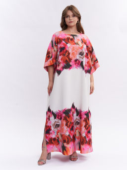 Платье с цветами ZPP06510ROS04