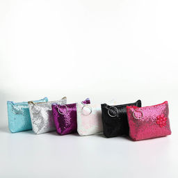 Цена за 2 шт. Кошелёк детский «Блёстки» Выбражулька, маленький, монетница, МИКС