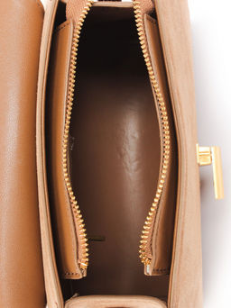 LACCOMA сумка АМ2236-2Ф-коричневый натуральная замша кожа