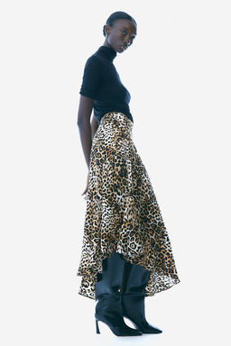 Falda asimetrica midi - H&m фото 3