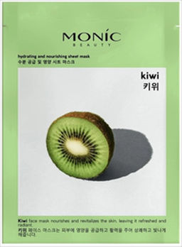 MONIC BEAUTY Тканевая маска для лица Киви 25мл (*10)