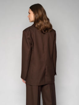Пиджак женский 12411-34011 d.brown - Eleganzza фото 5