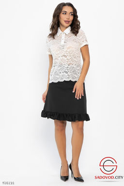 Блузка поло кружевная женская - Bruno фото 9