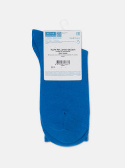 Цена за 2 пары. Носки Теплые CONTE Удлиненные хлопковые носки ACTIVE синий - Conte elegant фото 8