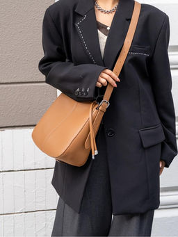 Женская сумка, кожа, MIRONPAN 26089 Светло-коричневый