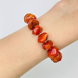 Браслет из Сардоникса 17,5 см