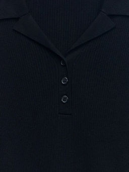 Джемпер из вискозы с отложным воротником / Zarina  фото 3