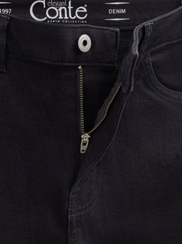 CONTE CON-665 Классические черные джинсы mom из eco-friendly денима black - Conte elegant фото 12
