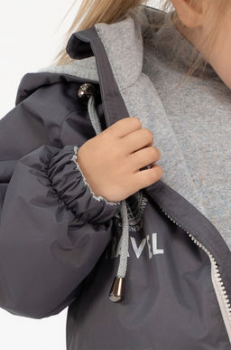 Комбинезон демисезонный серый