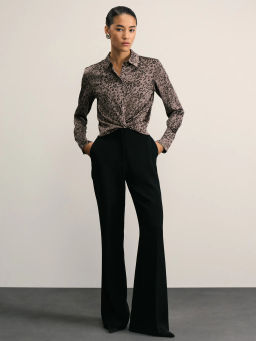 Атласная блузка / Zarina  фото 2