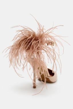 FEATHER HIGH HEELS - Zara фото 6