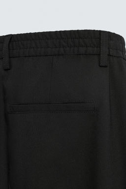 FLOWING WIDE-LEG PLEATED TROUSERS - Zara фото 10