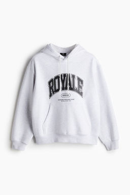 Sudadera con capucha y estampado Loose Fit - H&m фото 6