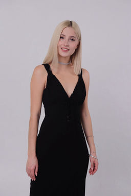 Платье вечернее чёрное - Martichelli фото 4