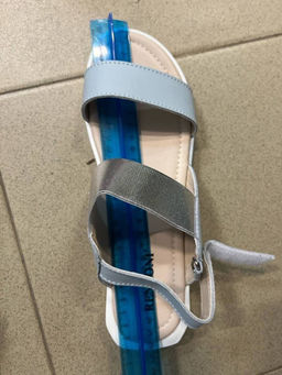 08-PED77-4 BLUE/GRAY Босоножки женские (натуральная кожа) - No name фото 16