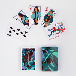 Карты игральные бумажные, колода 54 шт., 8.7×5.7 см