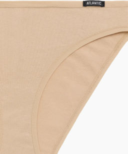 ATLANTIC 3BLP-602 Трусы спорт Basic - набор 3 шт. бежевый  фото 5