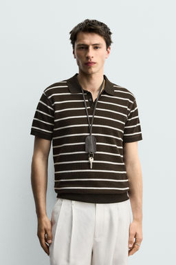 POLO PIQU? REGULAR FIT / rayas - Zara фото 2