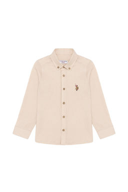 Верблюжья рубашка для мальчика Uzunkol Basic - U.s. polo assn фото 4