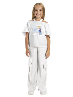 Джемпер для девочки О56931 - Карамелли фото 4