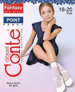 Цена за 2 пары CONTE POINT bianco - Conte elegant фото 5