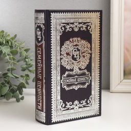 Шкатулка книга-сейф «Семейные традиции», дерево и искусственная кожа, с замком, 21×13×5 см