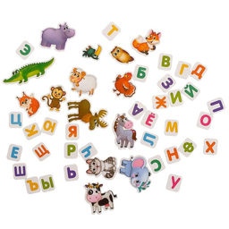 Магнитная книжка-игрушка Алфавит, 8 стр. - Буква-ленд фото 8