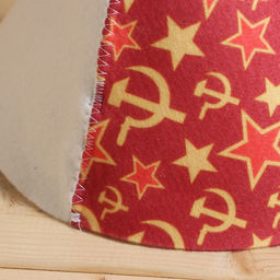 Шапка для бани СССР принт - Добропаровъ фото 3