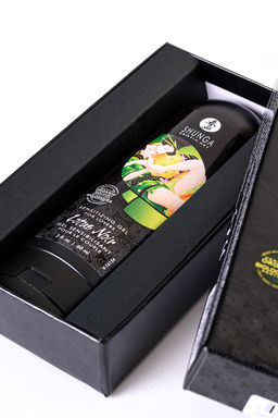 Возбуждающий гель для влюбленных Shunga Lotus Noir, уникальная формула с L-аргинином, 60 мл.
