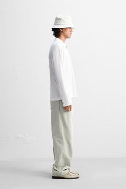 LIGHTWEIGHT COTTON POLO SHIRT - Zara фото 5