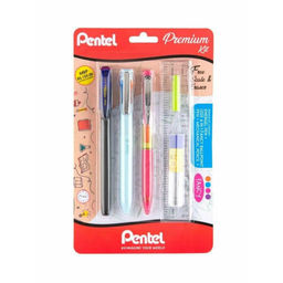 "Pentel" Набор канцелярский Premium kit цвет чернил: ассорти
