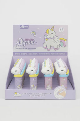 Клей канцелярский "Glue", mix (9 г)