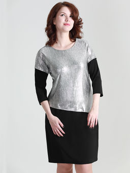 Платье праздничное трикотажное