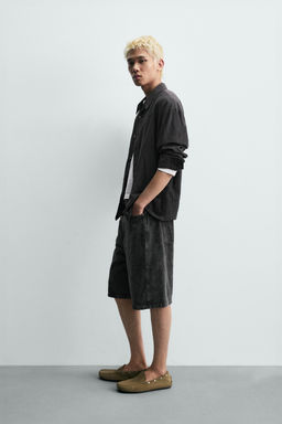 BERMUDA BAGGY FIT / Carb?n