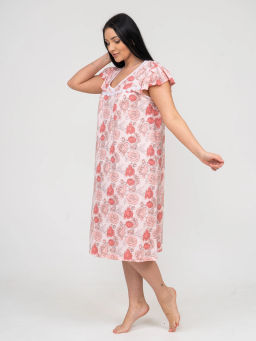 Ночная сорочка женская, цвет оранжевый