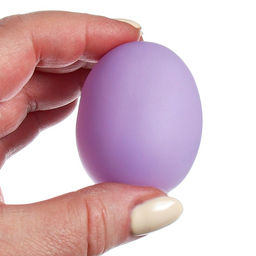 Резиновые игрушки для ванны Крошка Я «Яички», пастельный цвет, с пищалкой, в наборе 3 шт.