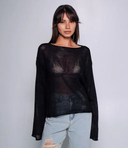 Джемпер #КТ208 (3), чёрный